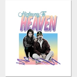 Highway To Heaven - 80s Styled Tribute Design Posters and Art